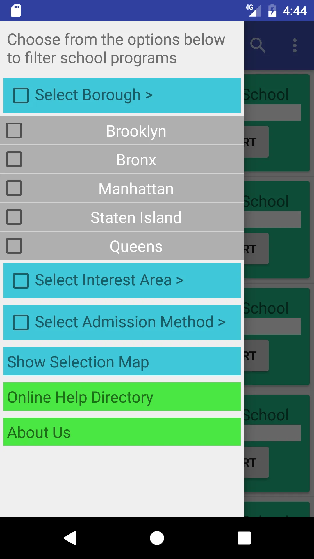 NYC High School App Help | Indus Appstore | Screenshot