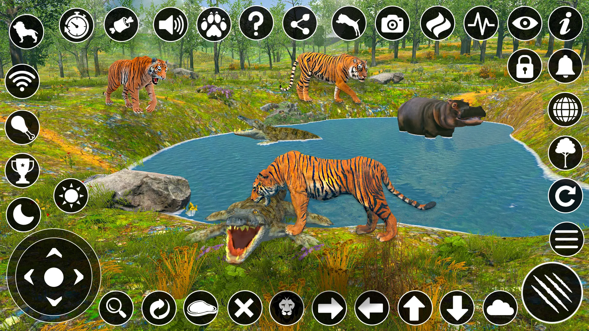 The Tiger Animal Simulator 3D | Indus Appstore | Screenshot