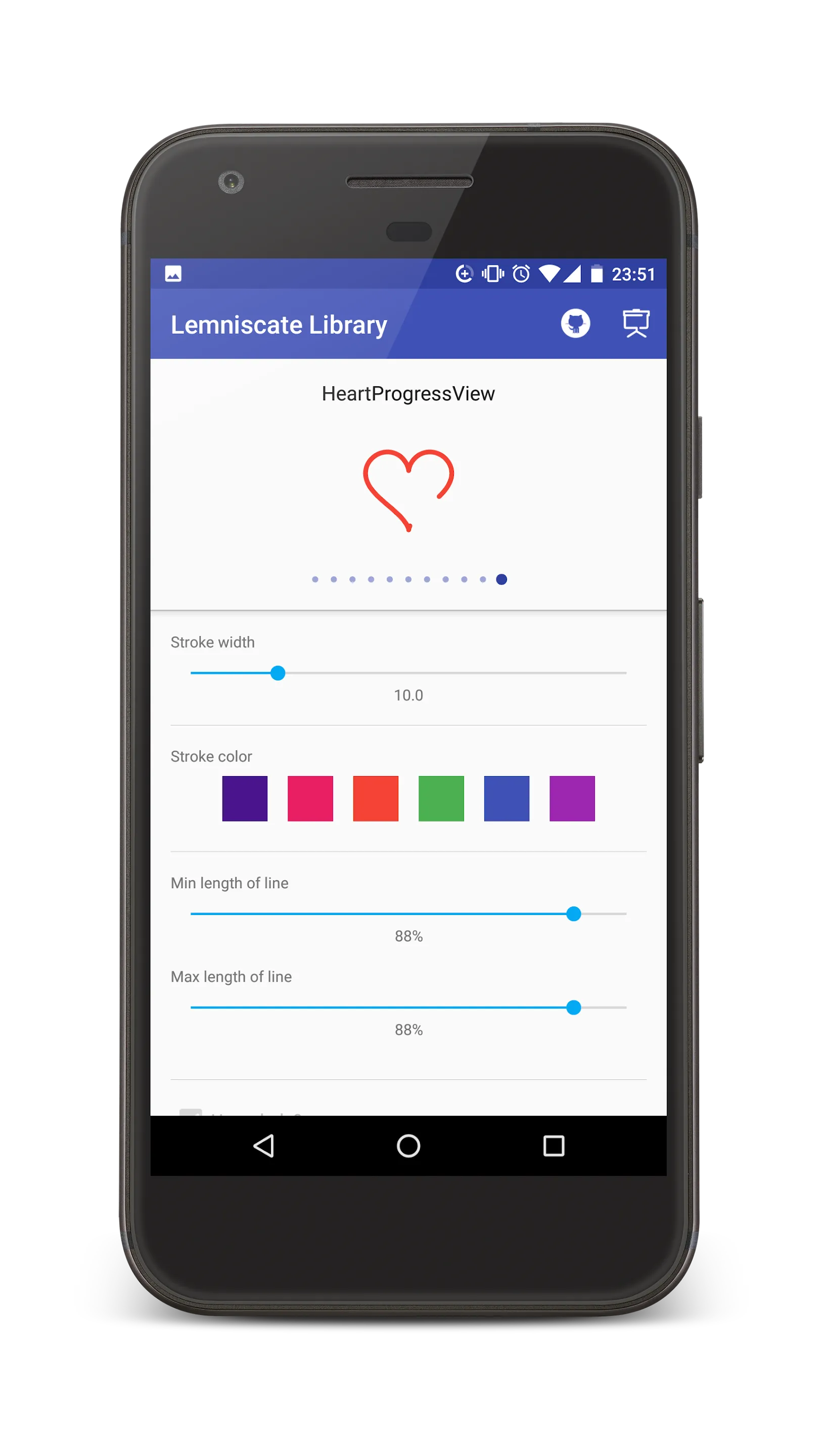 Lemniscate Library Demo | Indus Appstore | Screenshot