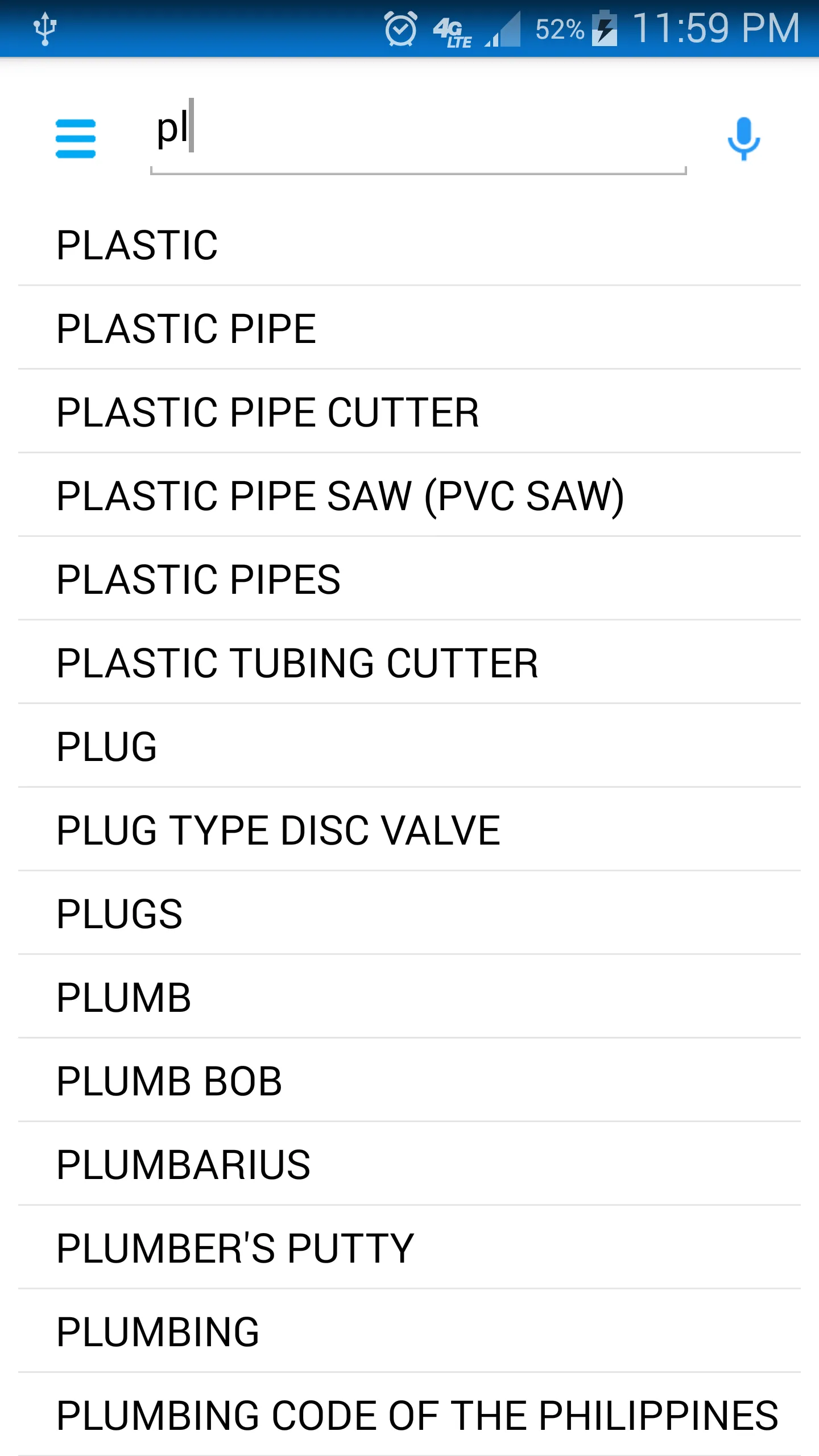 Plumber Dictionary | Indus Appstore | Screenshot