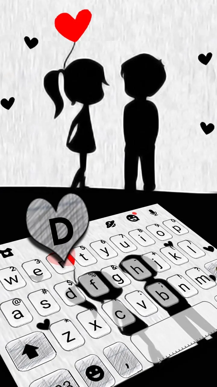 Couple Love Keyboard Backgroun | Indus Appstore | Screenshot