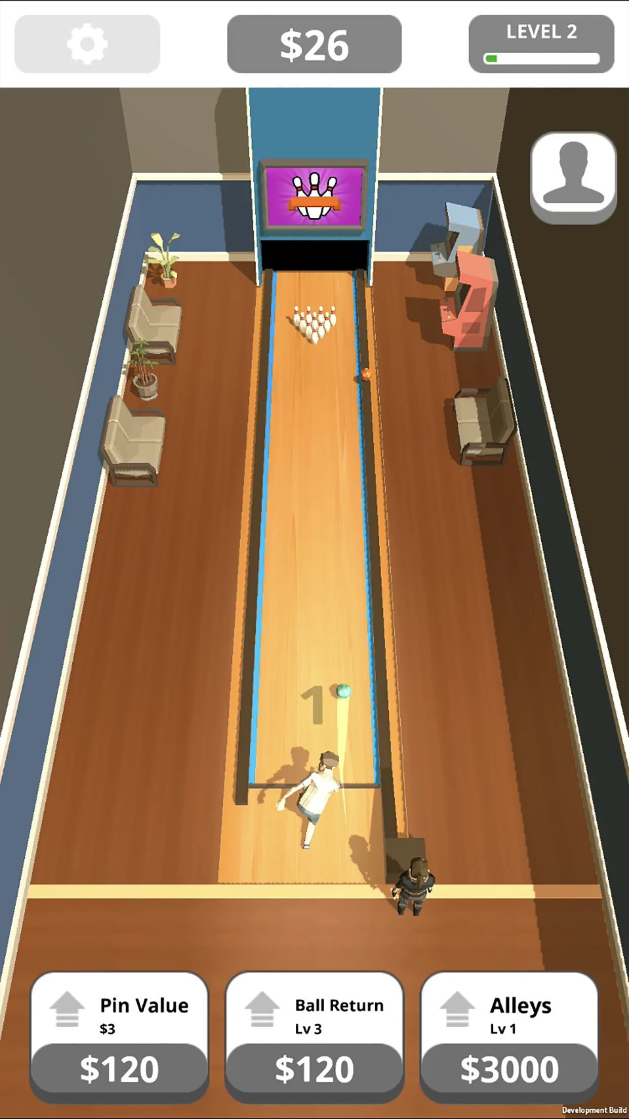 Idle Tap Bowling | Indus Appstore | Screenshot