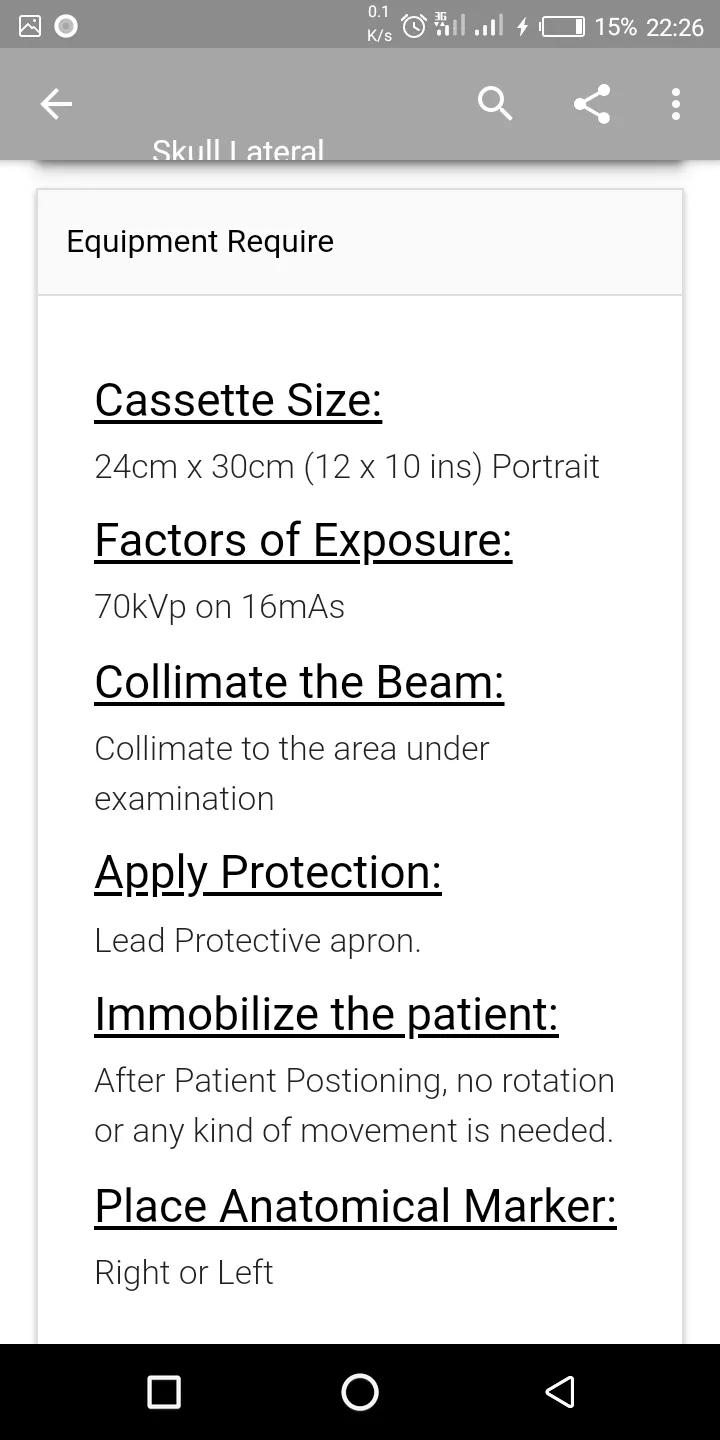 Basic Radiographic Positioning | Indus Appstore | Screenshot