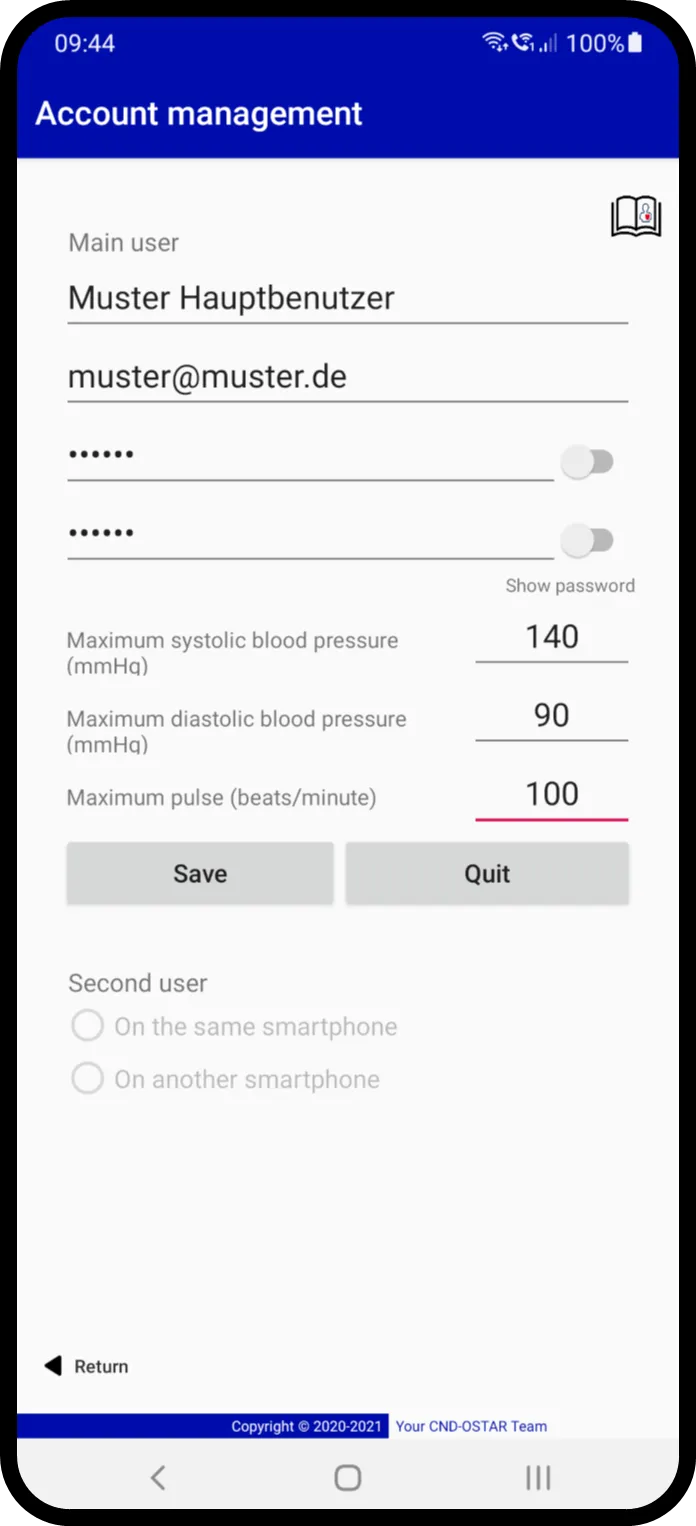 HS blood pressure measurement | Indus Appstore | Screenshot