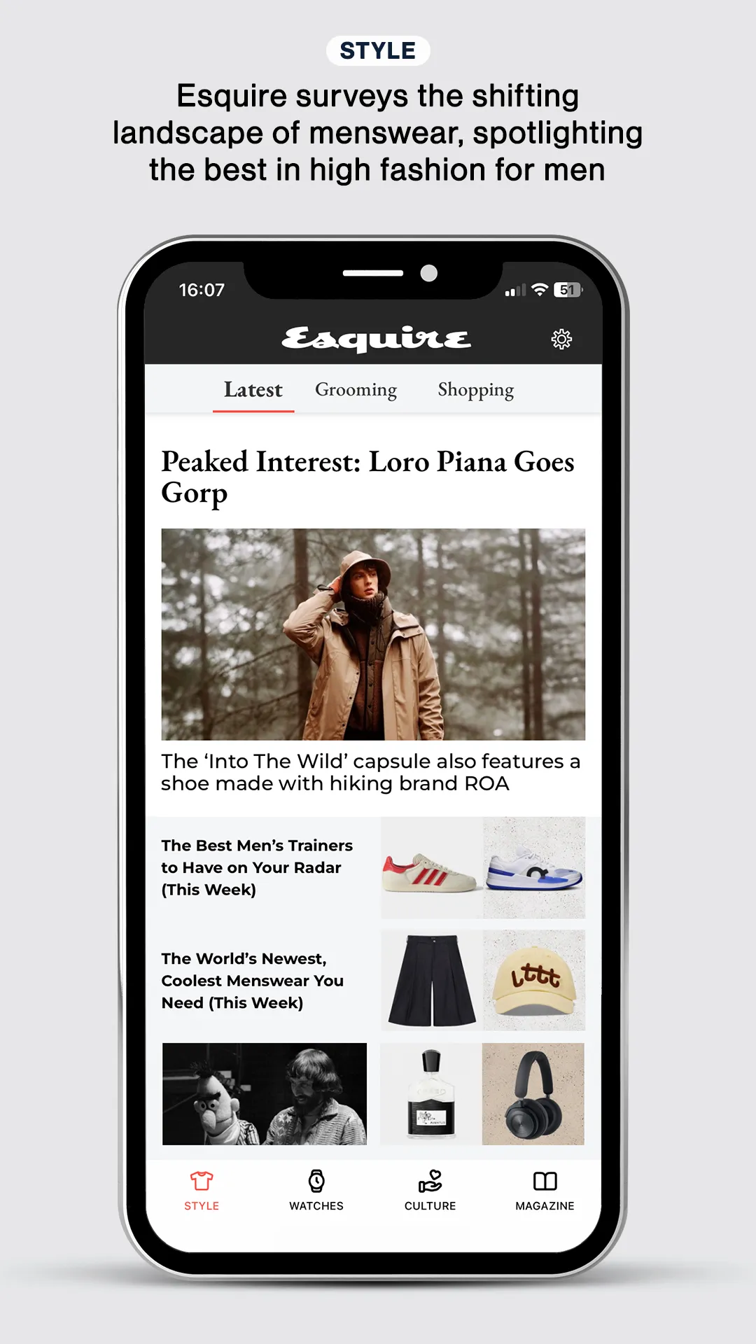 Esquire UK | Indus Appstore | Screenshot