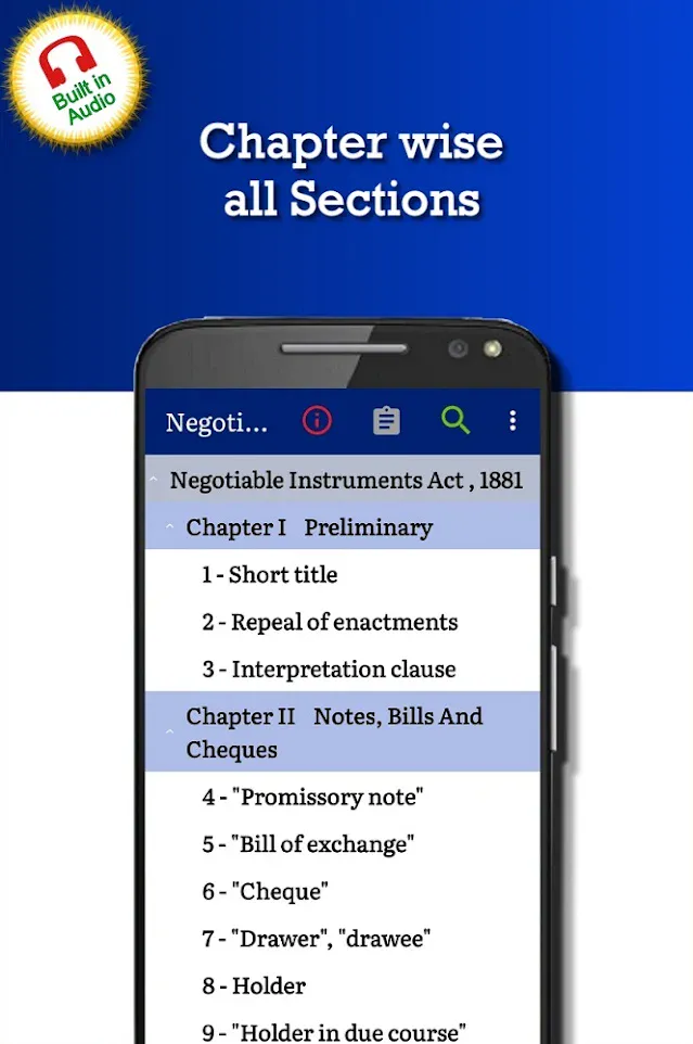 Negotiable Instruments Act | Indus Appstore | Screenshot