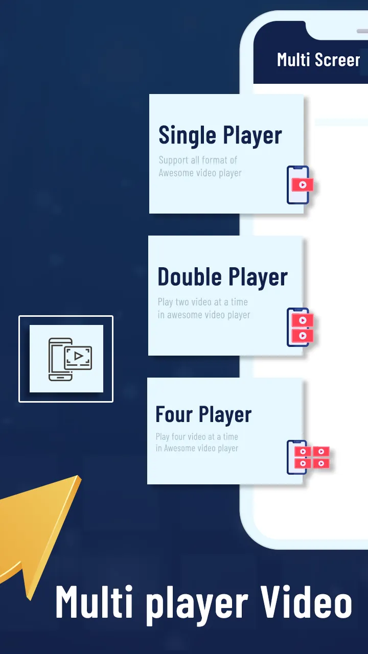 Multi Screen Video Player | Indus Appstore | Screenshot
