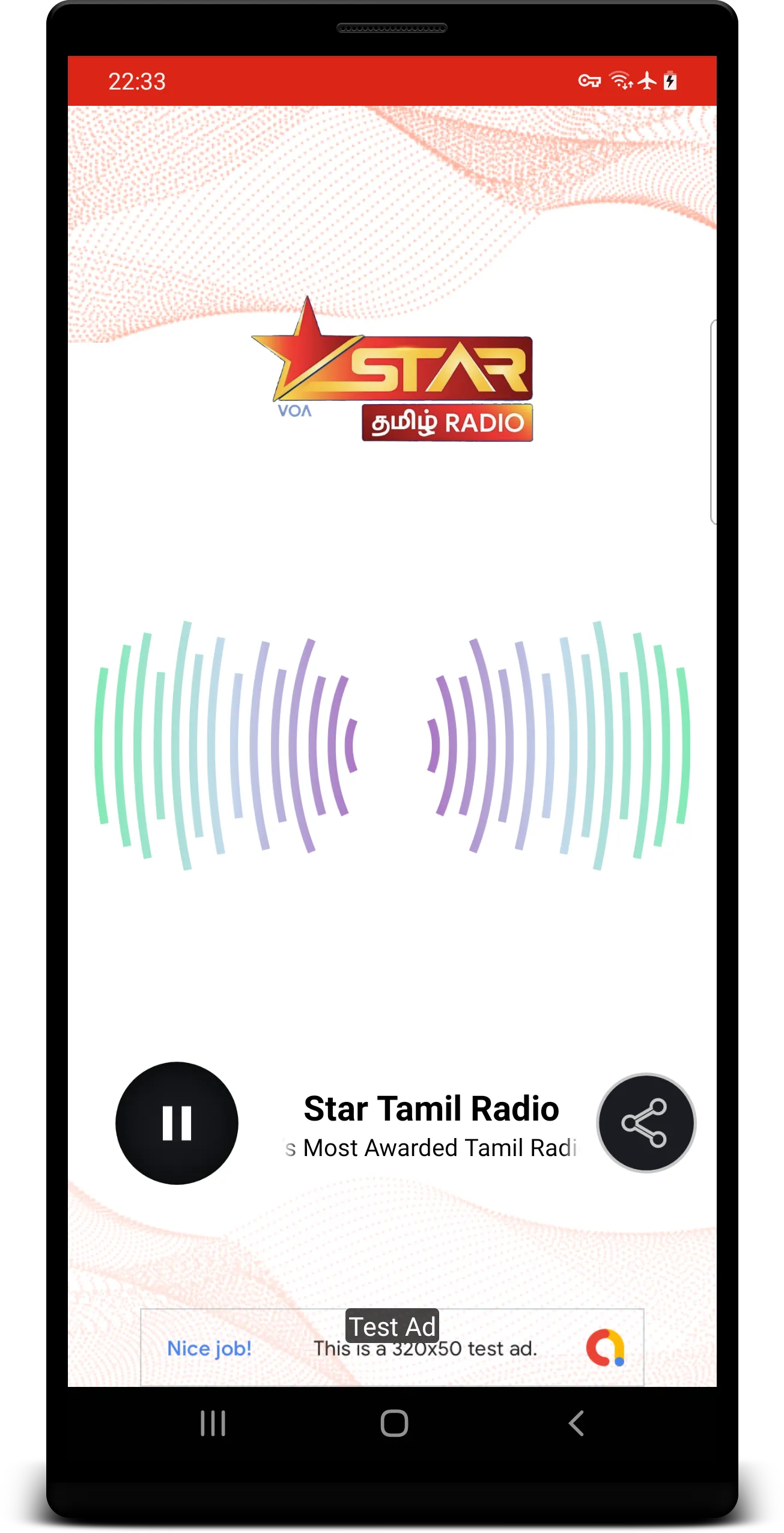 Star Tamil Radio | Indus Appstore | Screenshot