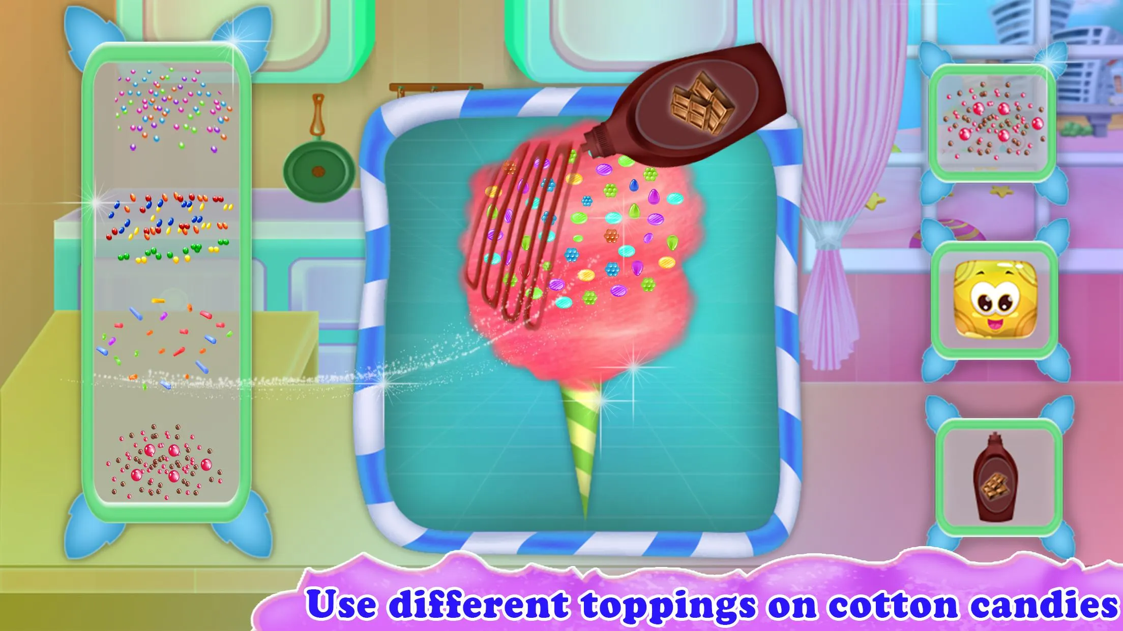 Sweet Candy DIY Shop Food Game | Indus Appstore | Screenshot