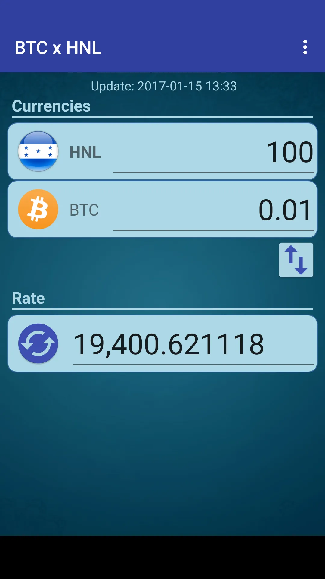 Bitcoin x Honduran Lempira | Indus Appstore | Screenshot