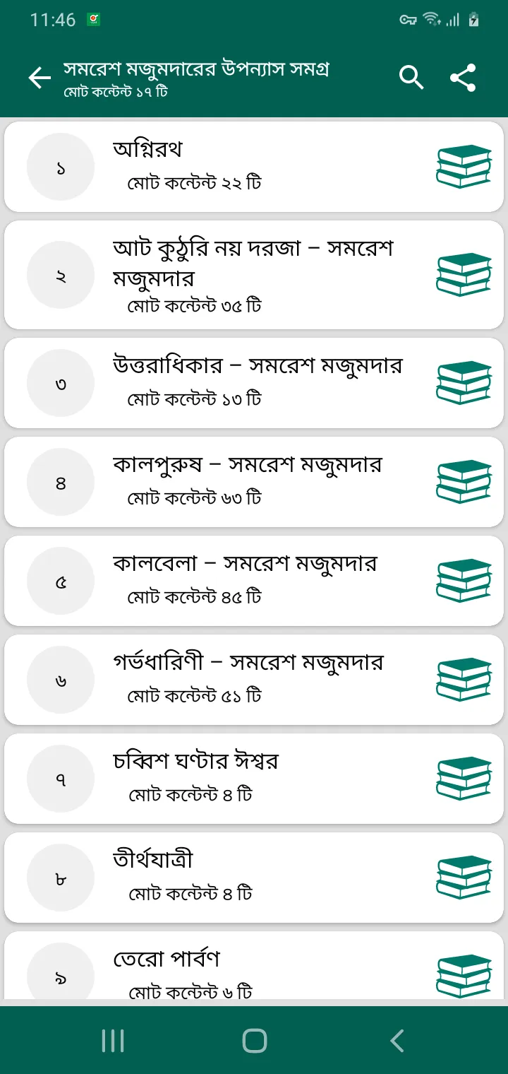 সমরেশ মজুমদার সমগ্র | Indus Appstore | Screenshot