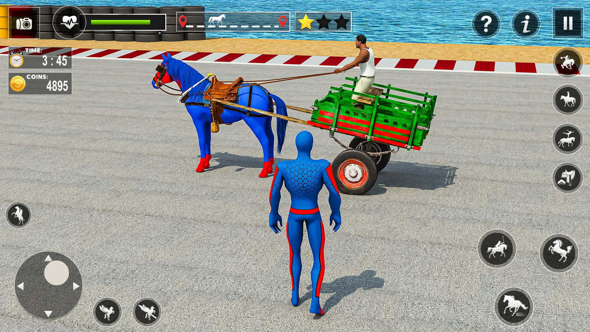 Crazy Spider Horse Riding Game | Indus Appstore | Screenshot