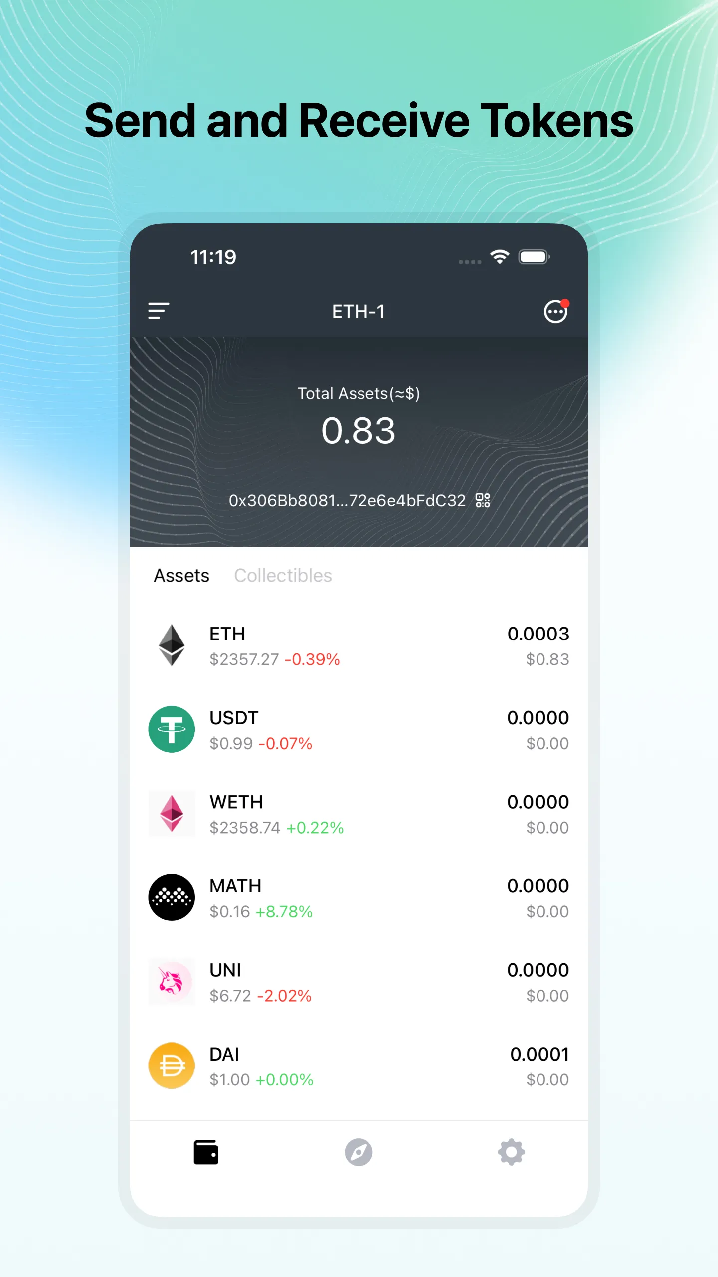 MathWallet | Indus Appstore | Screenshot