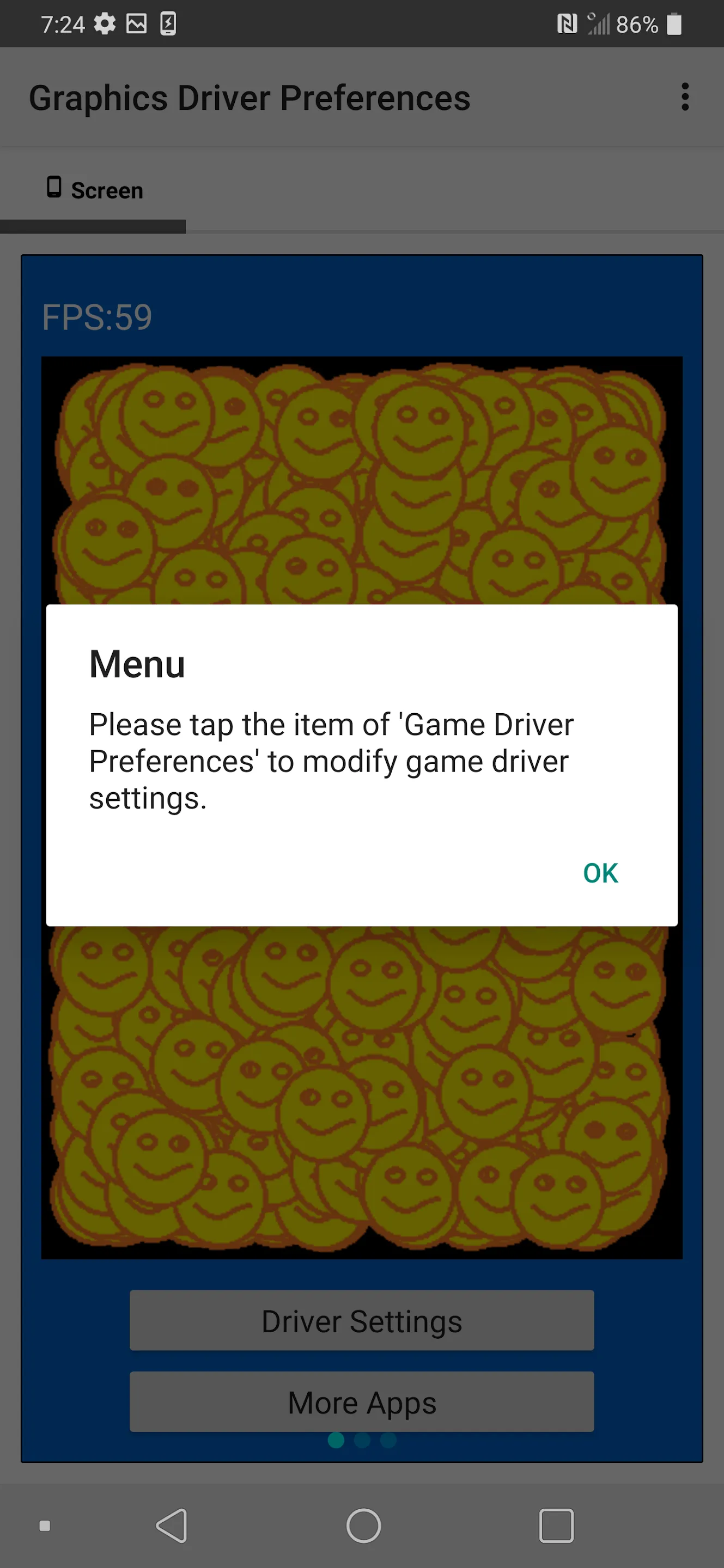 Graphics Driver Preferences | Indus Appstore | Screenshot