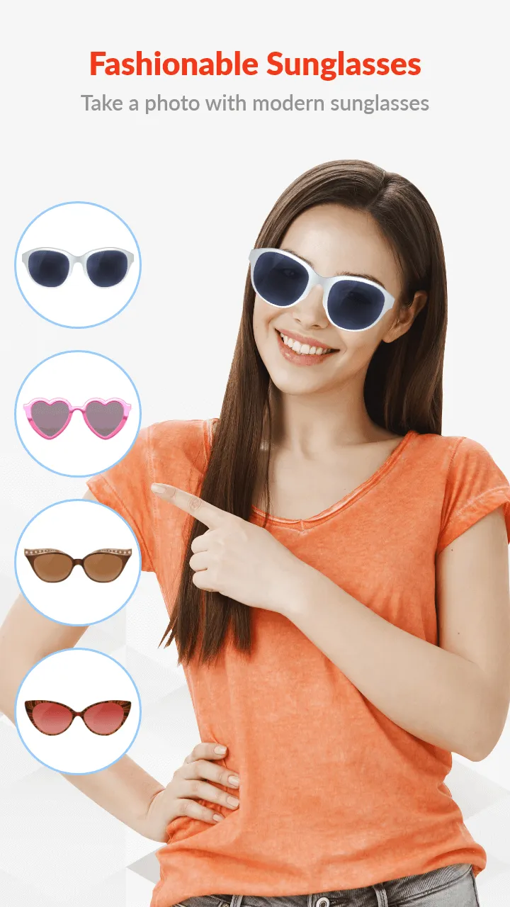 Woman Photo Sunglass Changer | Indus Appstore | Screenshot