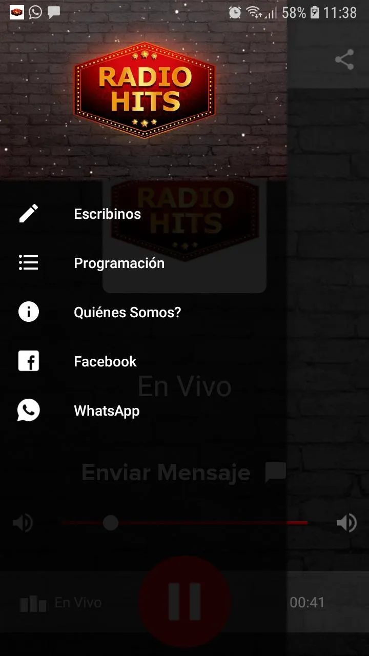 Radio hits argentina | Indus Appstore | Screenshot