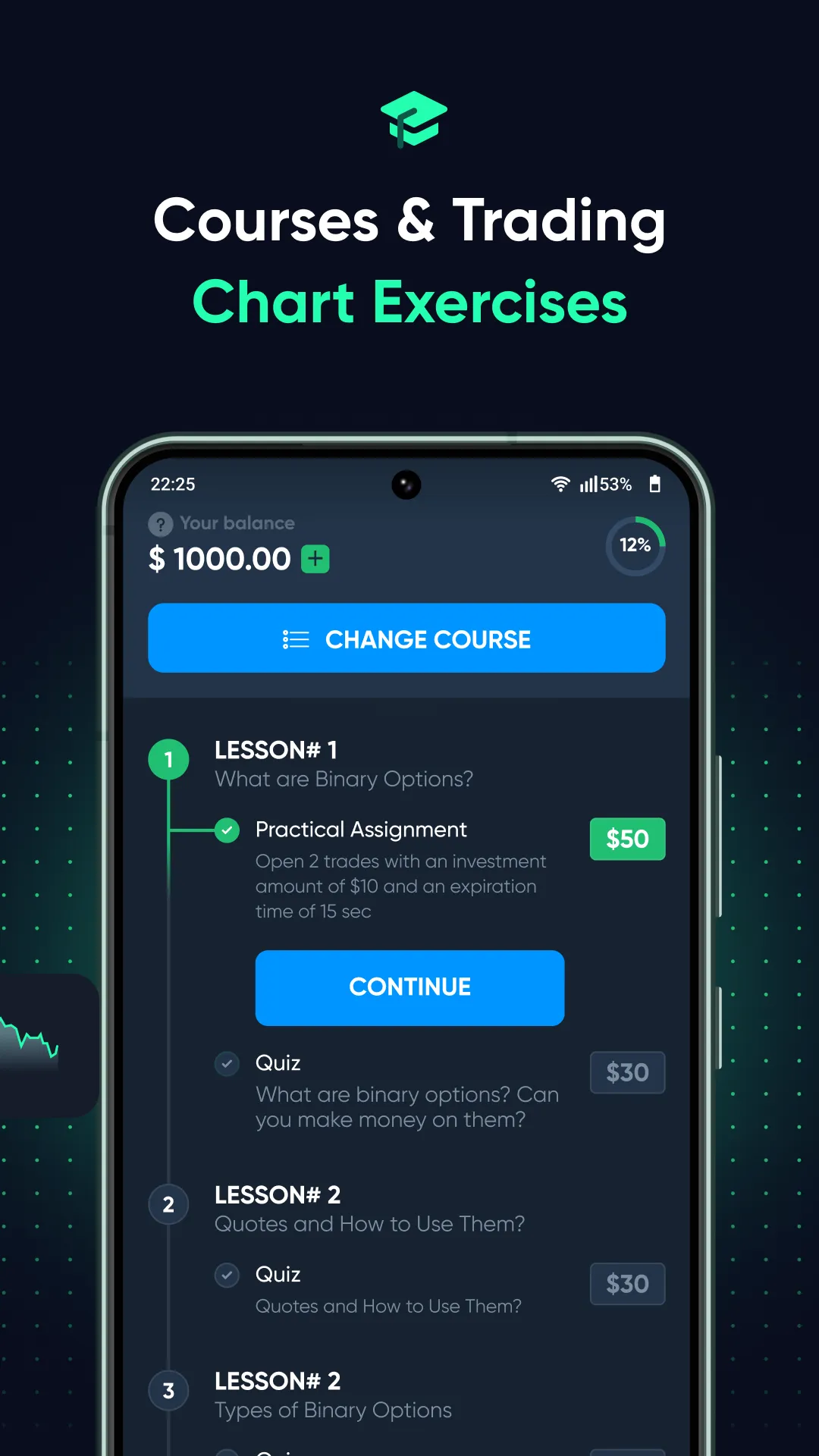 Trading Courses: learn stocks | Indus Appstore | Screenshot