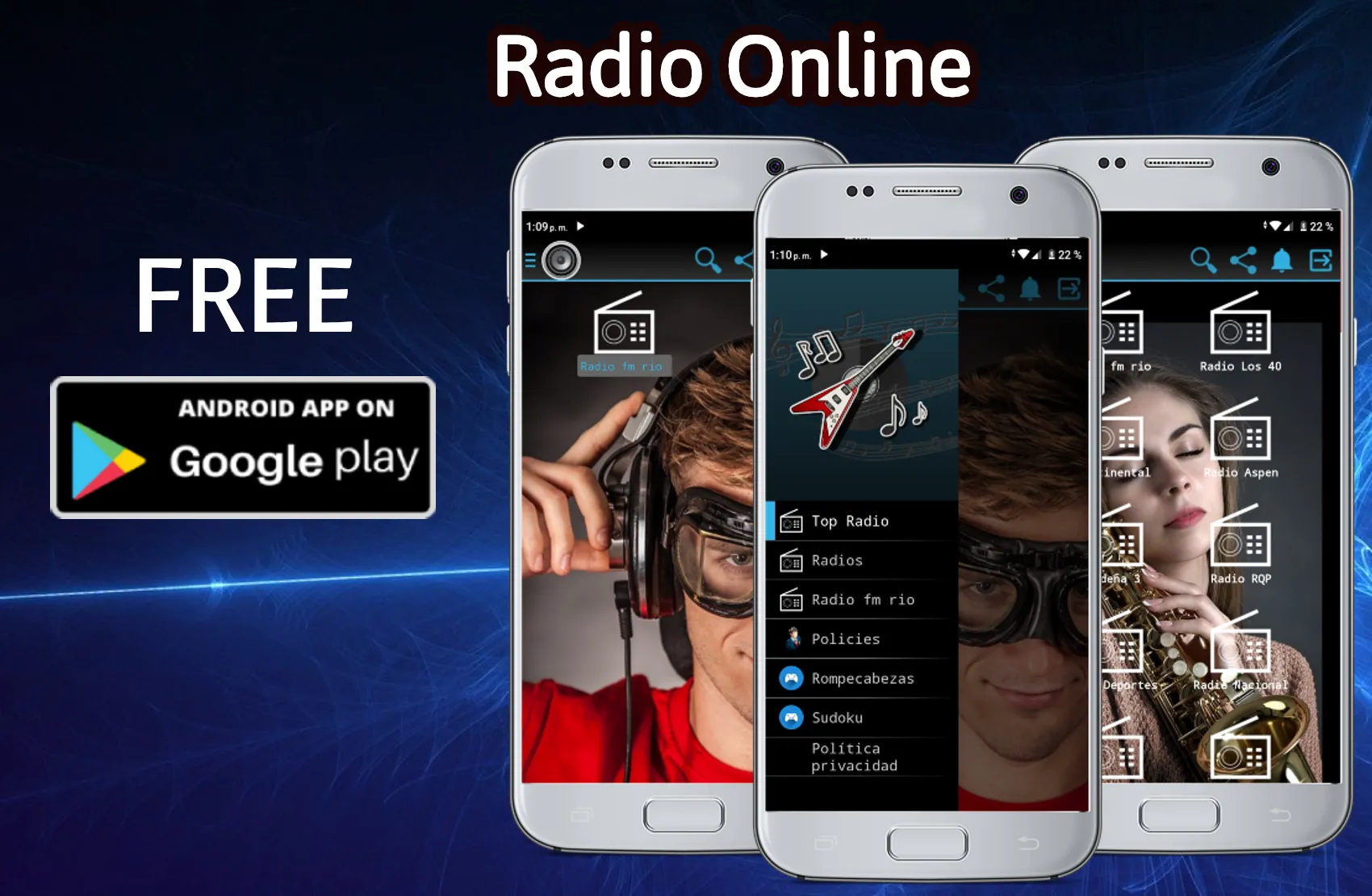 Radio fm rio 107.5 online | Indus Appstore | Screenshot