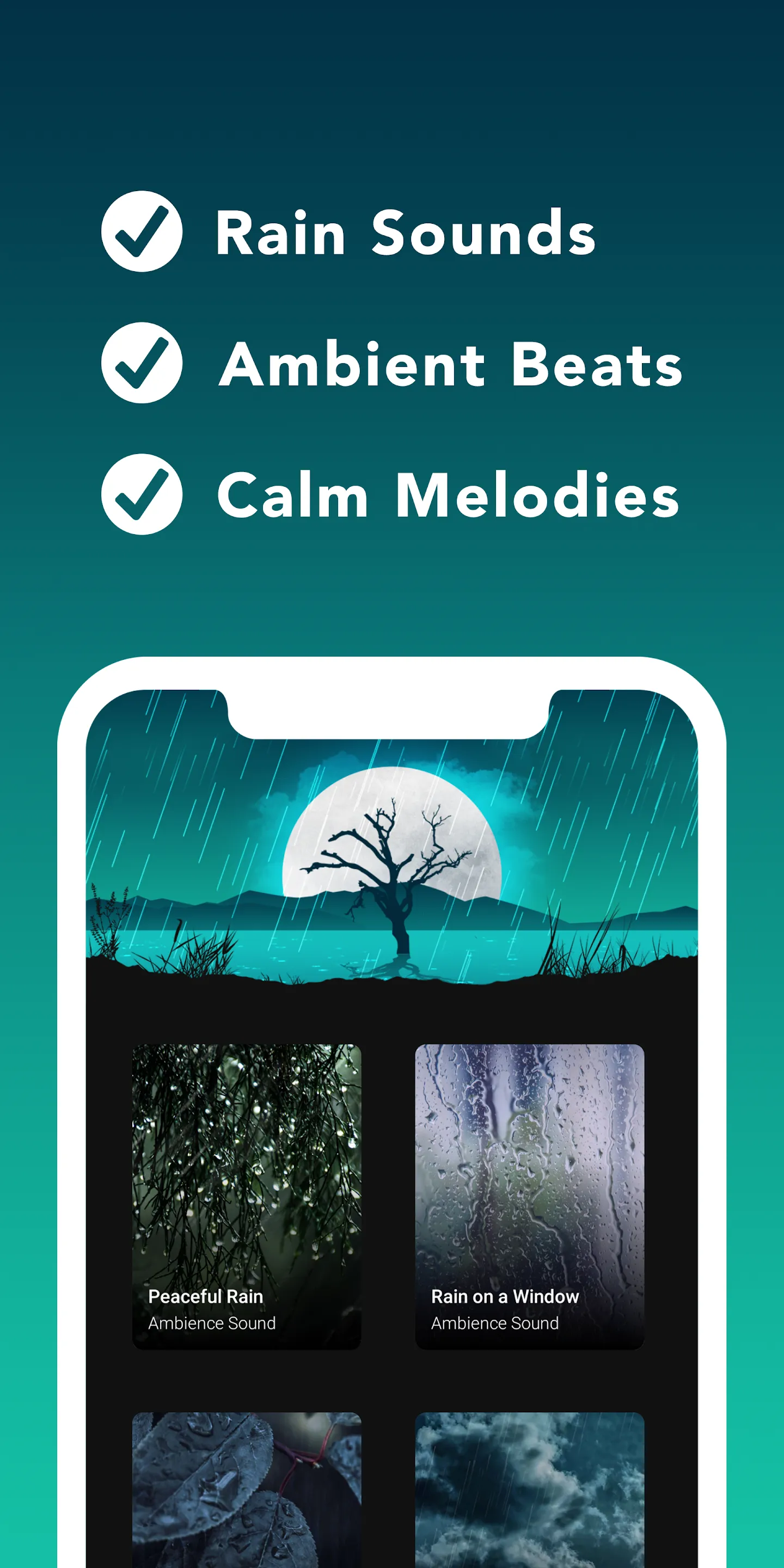 Rain Sounds: sleep & relax | Indus Appstore | Screenshot