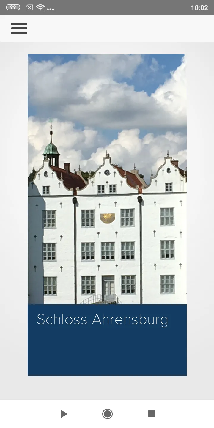 Schloss Ahrensburg | Indus Appstore | Screenshot