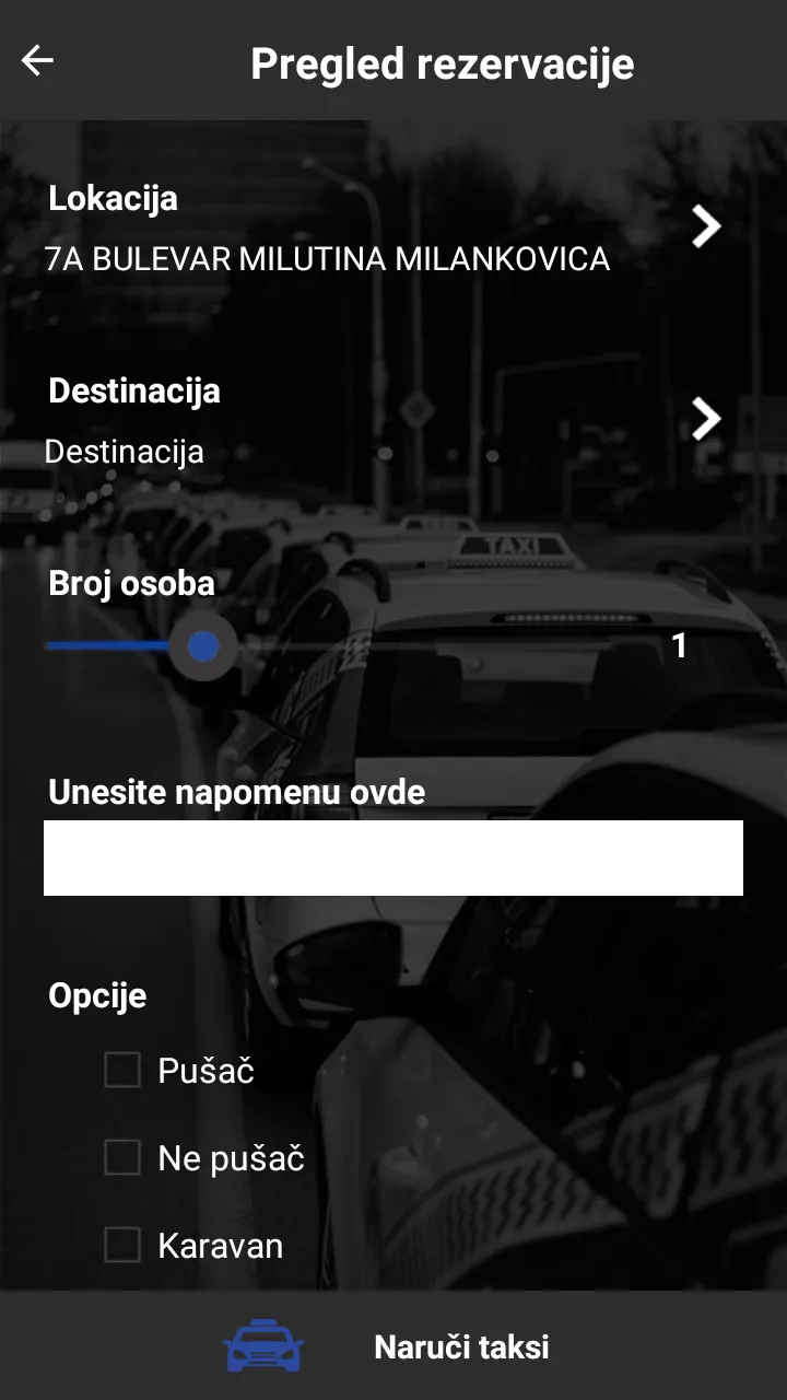 BEOGRADSKI 19801 TAXI | Indus Appstore | Screenshot