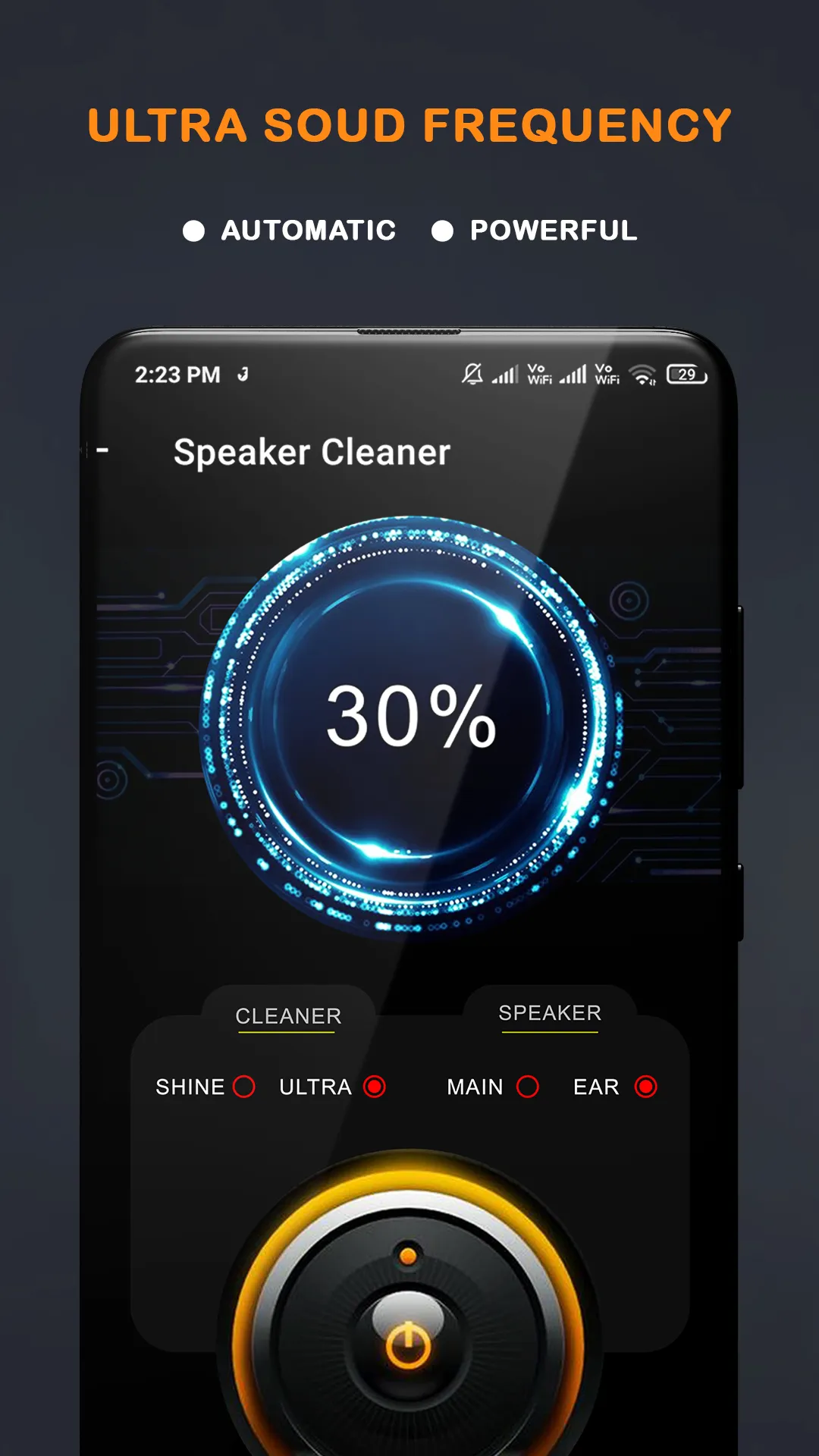 Speaker cleaner: Remove water | Indus Appstore | Screenshot