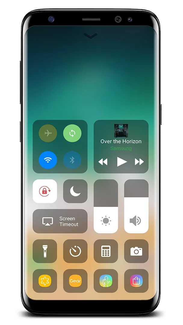 Control Center iOS 15 | Indus Appstore | Screenshot