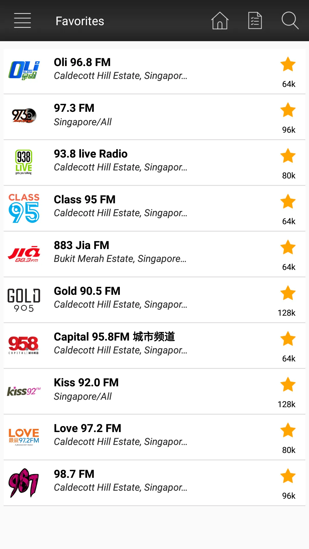 Radio Singapore Online - Am Fm | Indus Appstore | Screenshot