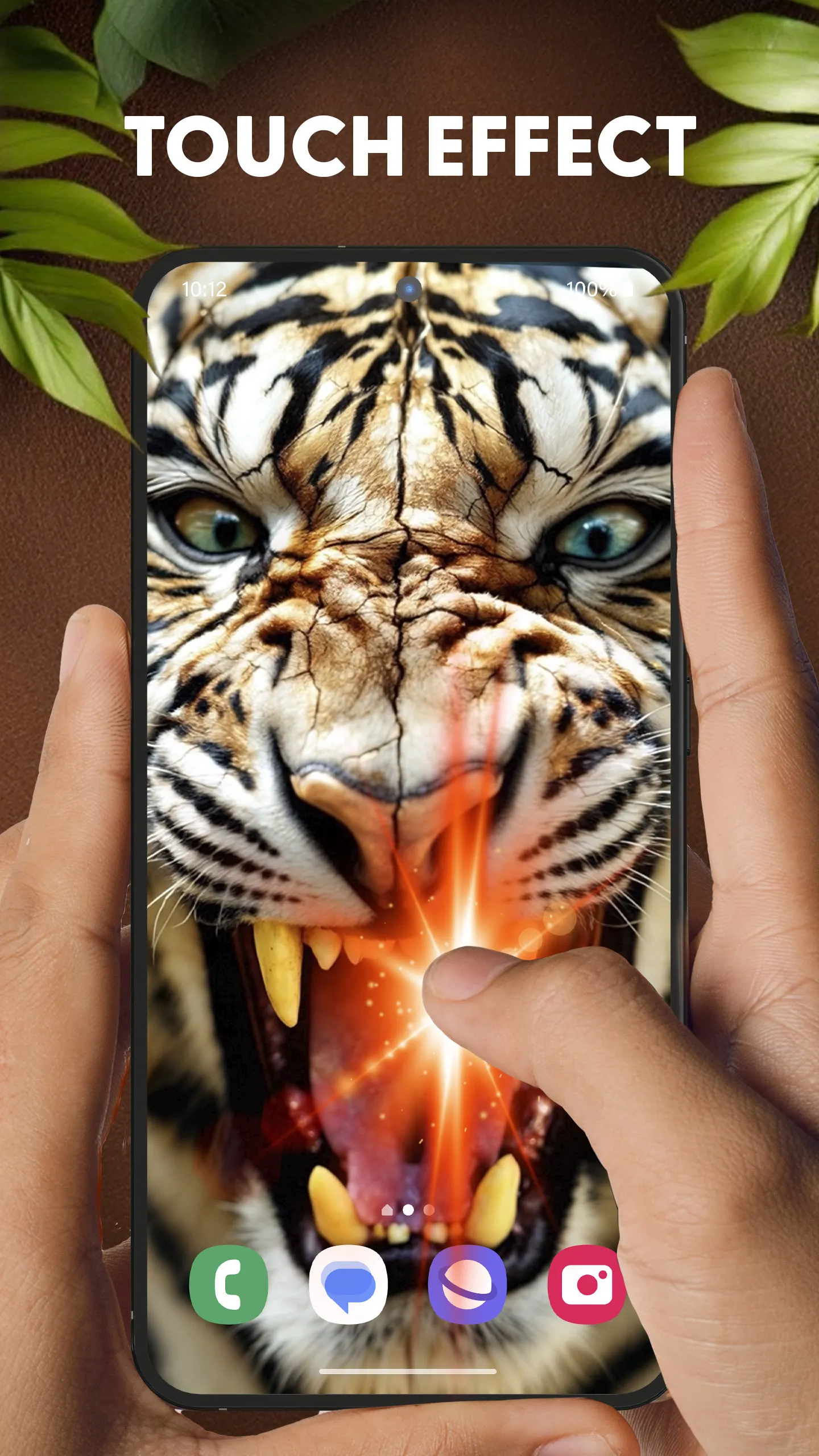 Roaring Tiger Live Wallpaper | Indus Appstore | Screenshot