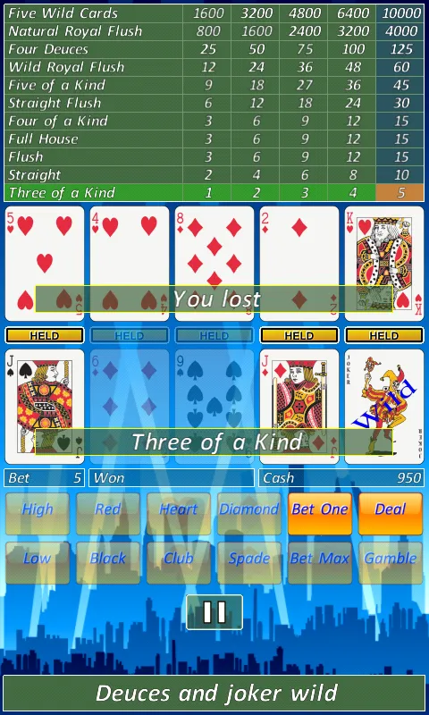 Video Poker Slot Machine. | Indus Appstore | Screenshot