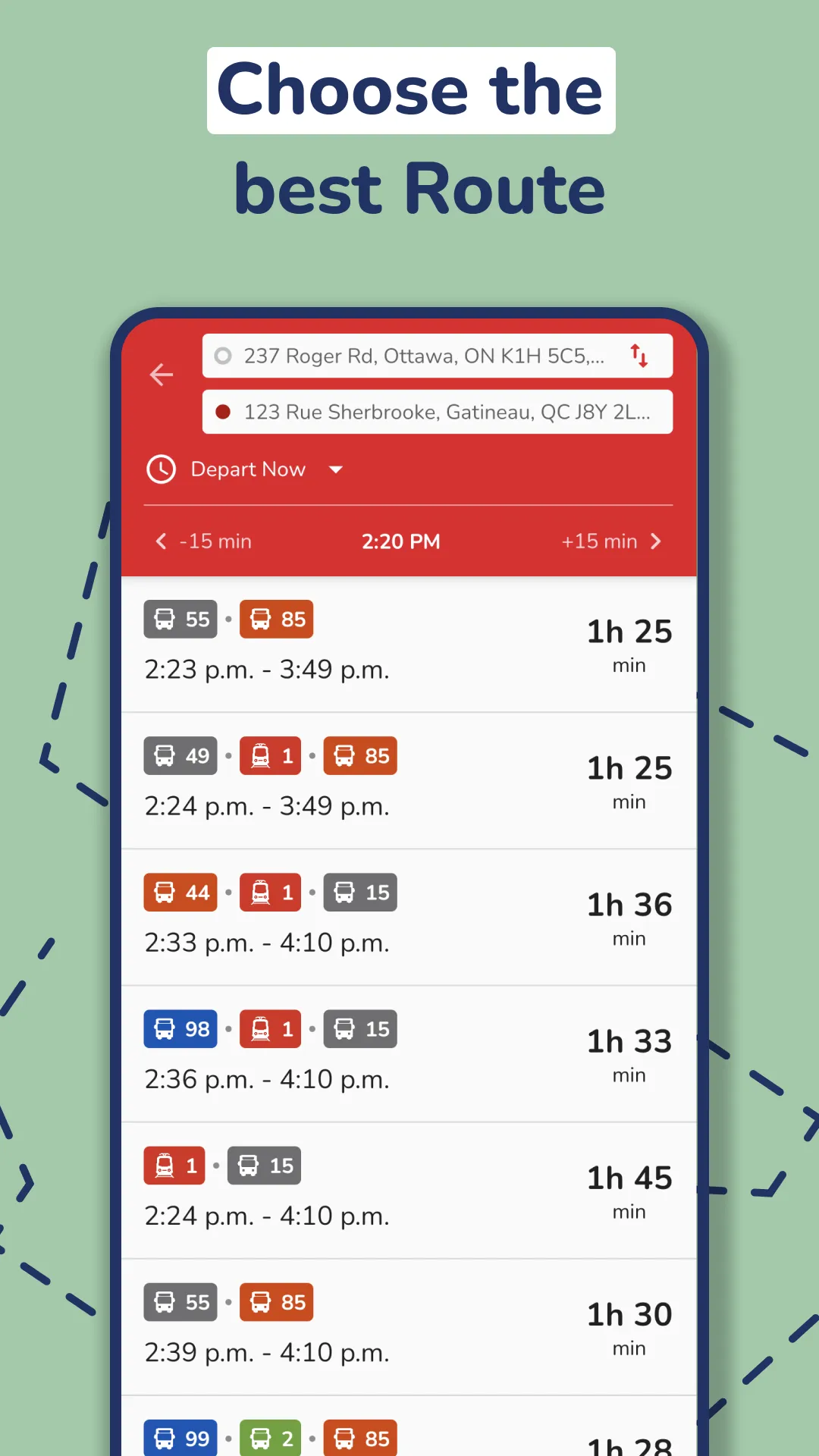 Ottawa Transit: OC Transpo Bus | Indus Appstore | Screenshot