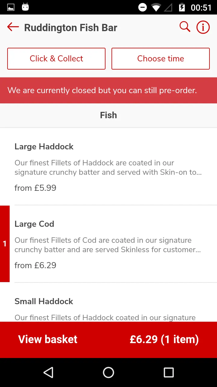 Ruddington Fish Bar | Indus Appstore | Screenshot