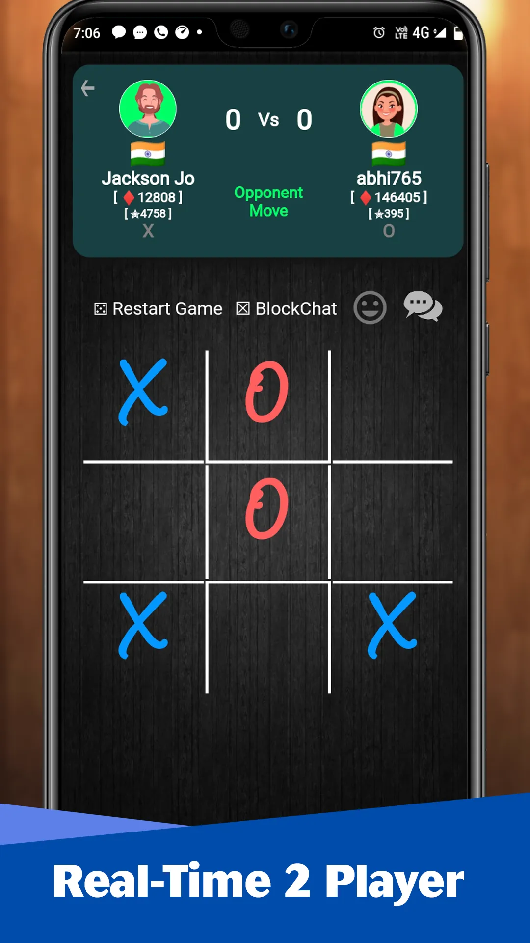 Tic Tac Toe: Make Money Game | Indus Appstore | Screenshot