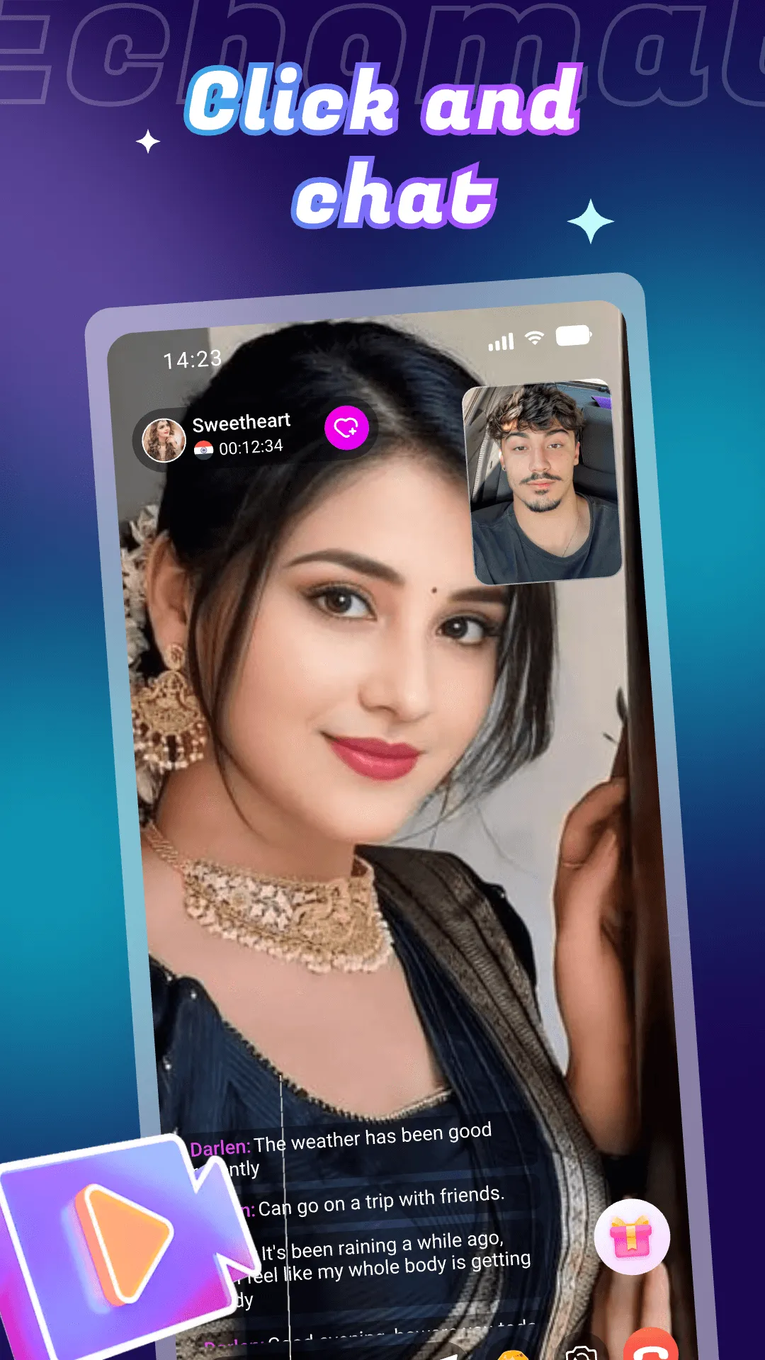 Echomate - Video Chat | Indus Appstore | Screenshot