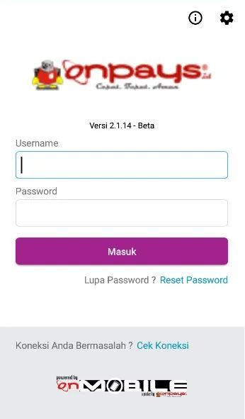 onMOBILE (ONPAYS MOBILE) PPOB | Indus Appstore | Screenshot