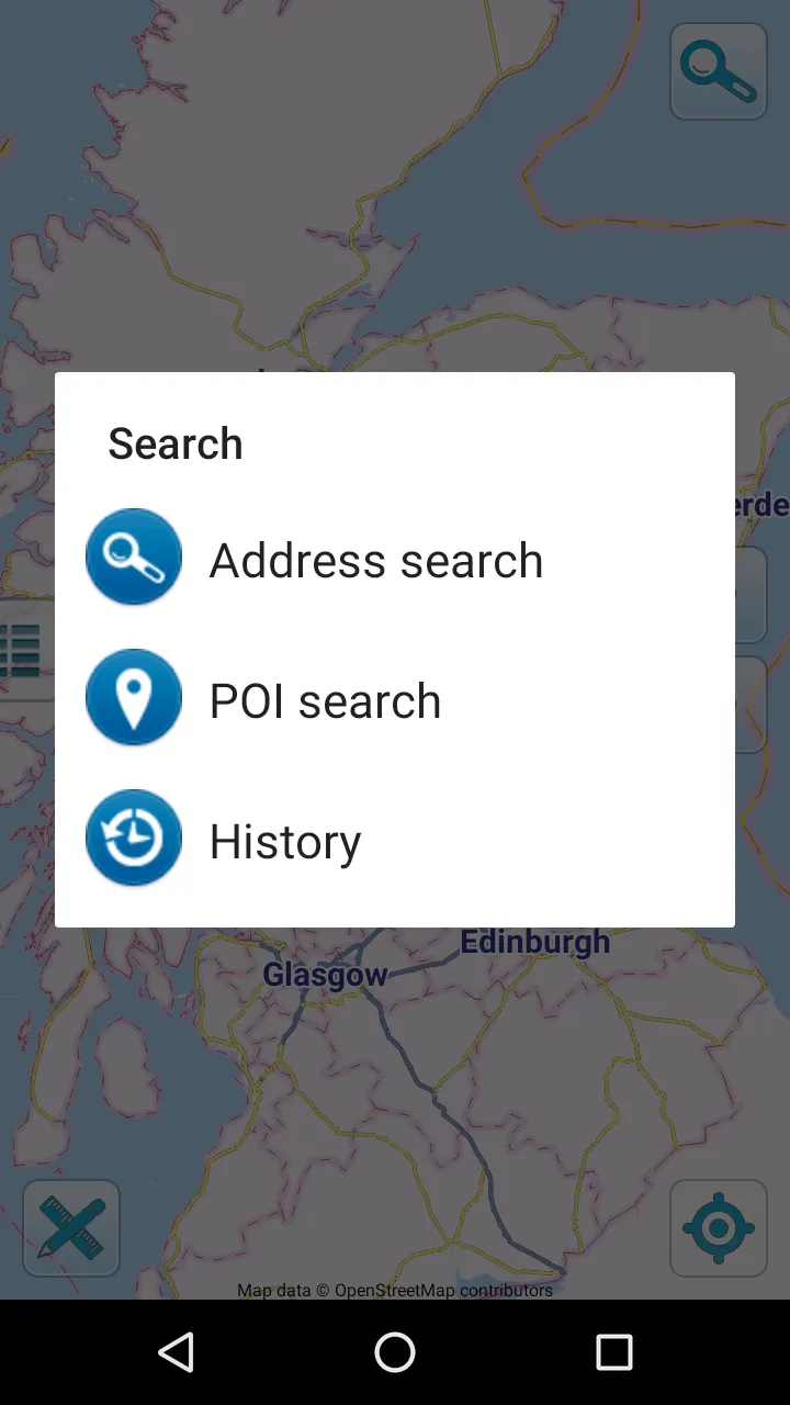 Map of Scotland offline | Indus Appstore | Screenshot