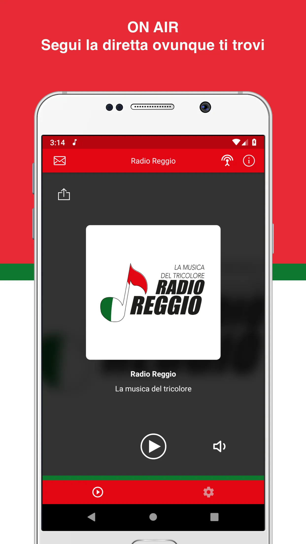 Radio Reggio | Indus Appstore | Screenshot