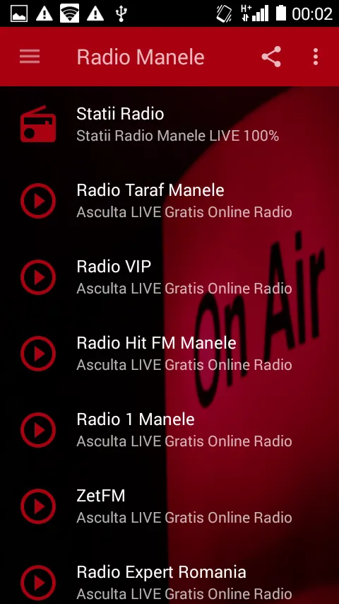 Radio Manele Live | Indus Appstore | Screenshot