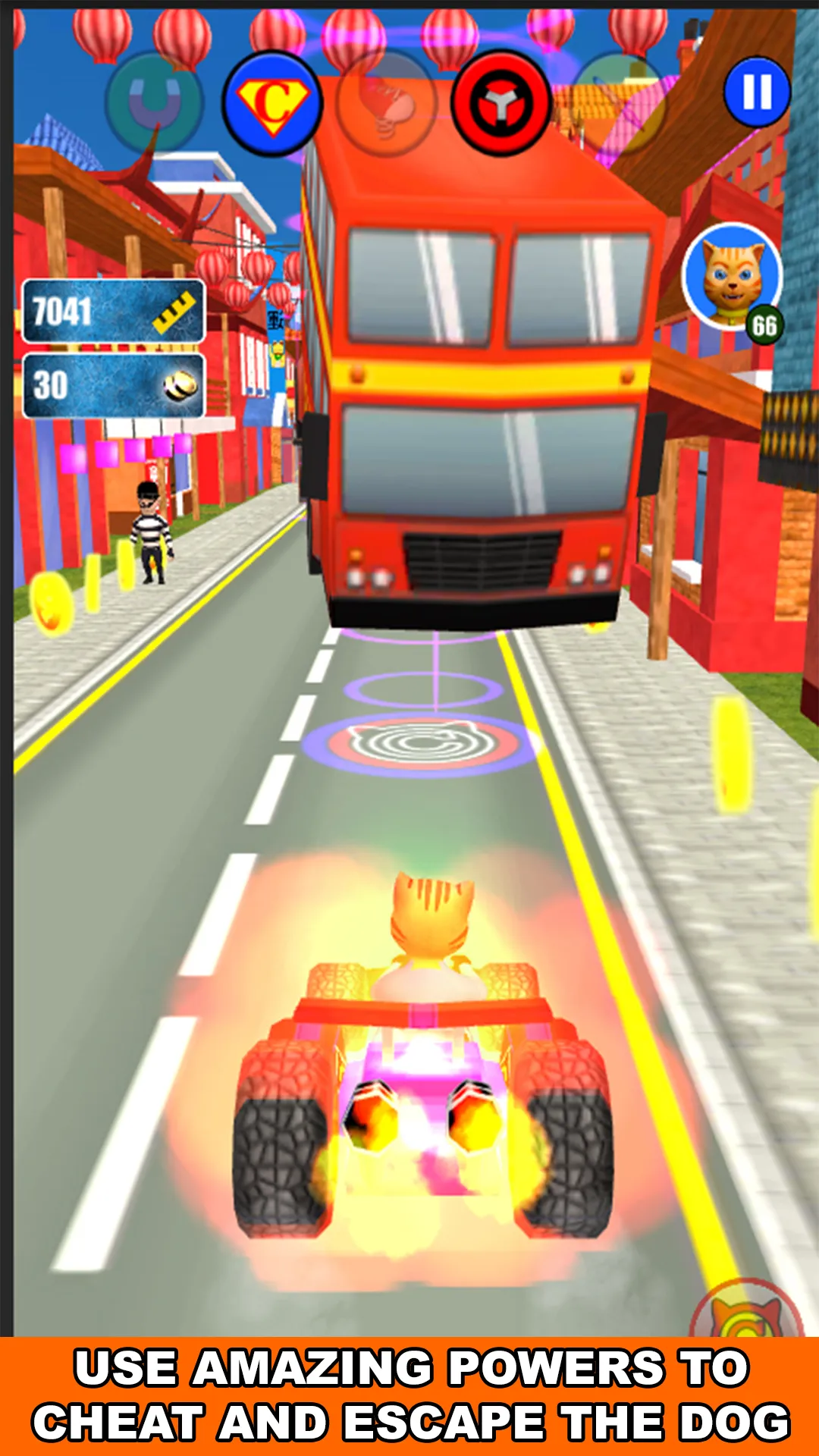 Super Hero Cat Run | Indus Appstore | Screenshot