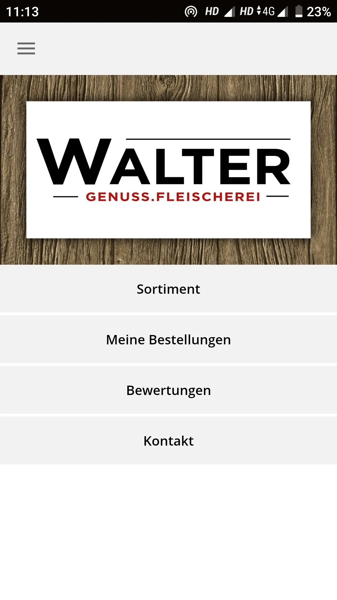 Genuss.Fleischerei WALTER | Indus Appstore | Screenshot