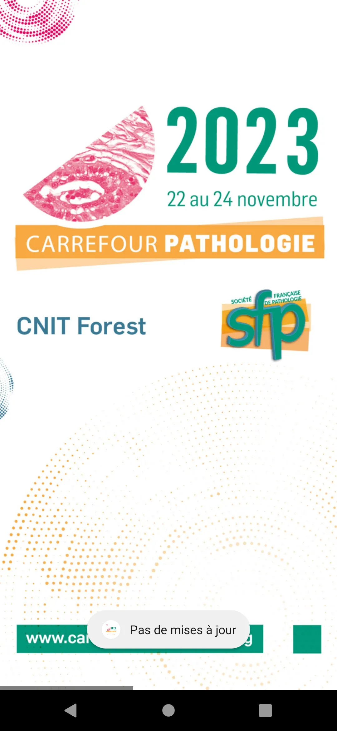 Carrefour Pathologie 2023 | Indus Appstore | Screenshot