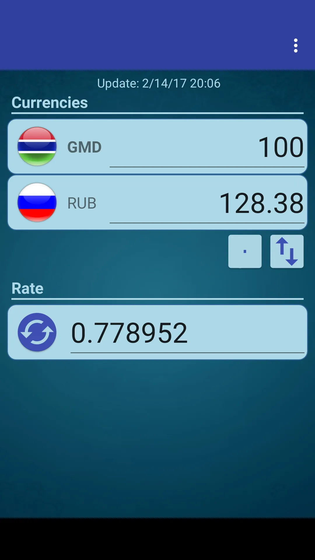 Russian Ruble x Gambian Dalasi | Indus Appstore | Screenshot