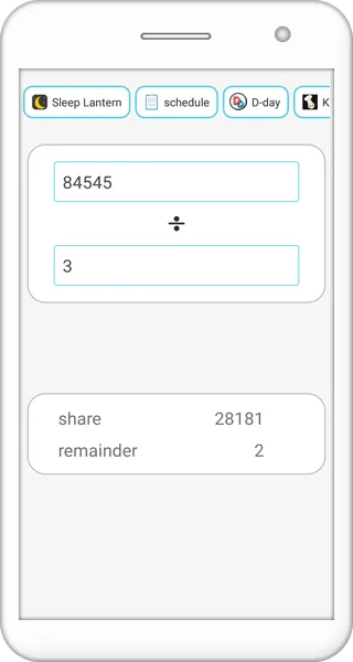 Division (quotient/remainder) | Indus Appstore | Screenshot