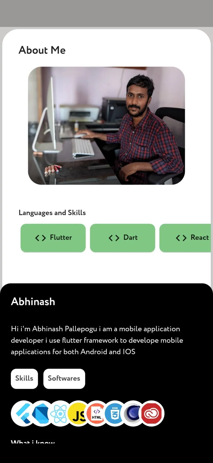 Abhinash Profile | Indus Appstore | Screenshot