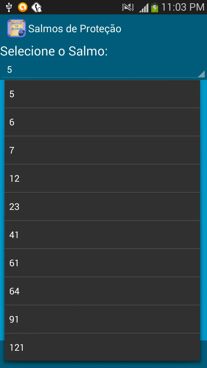 Salmos de Proteção | Indus Appstore | Screenshot
