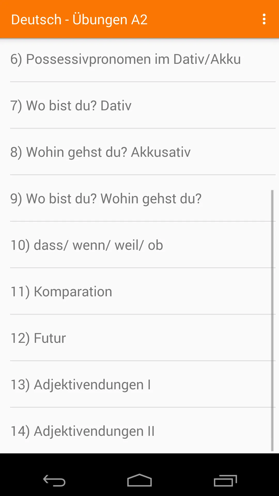 Learn German - A2 Prüfung | Indus Appstore | Screenshot