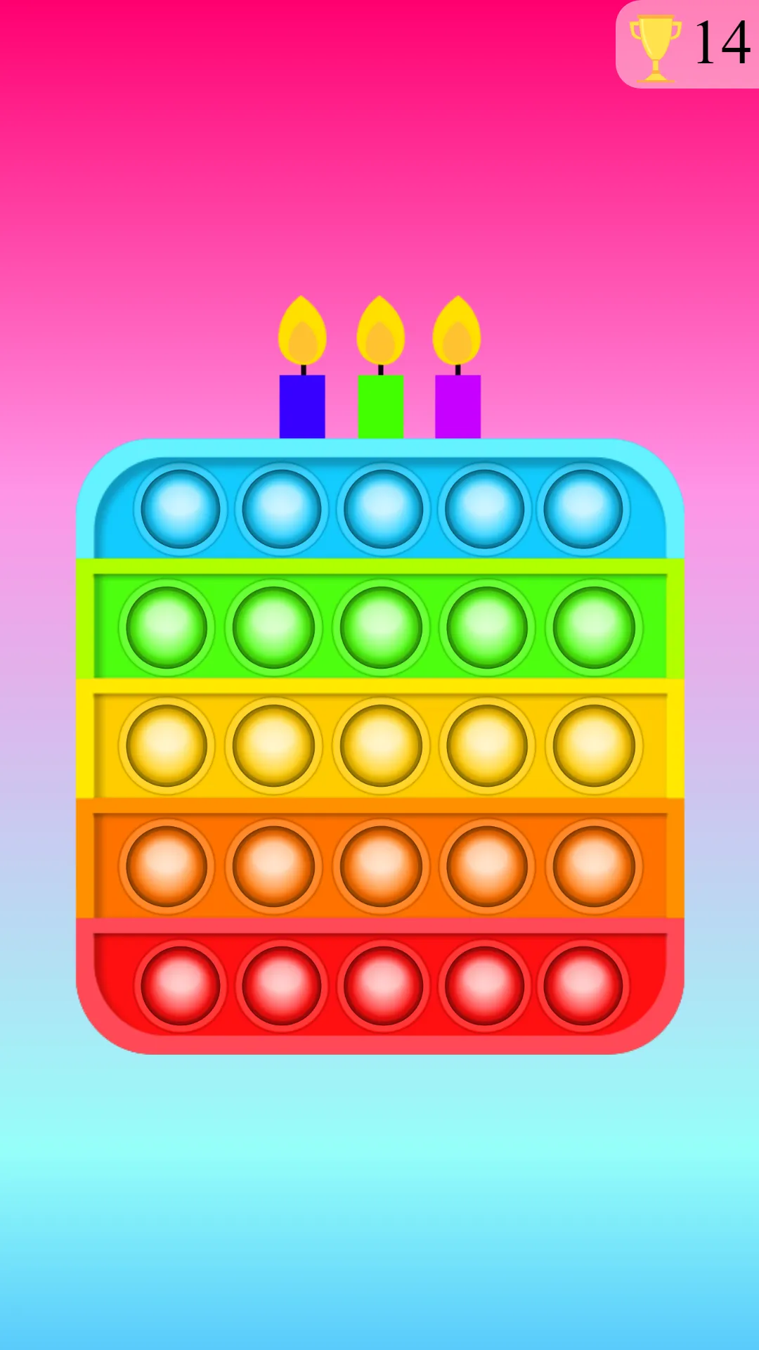 Pop It Cake Game | Indus Appstore | Screenshot