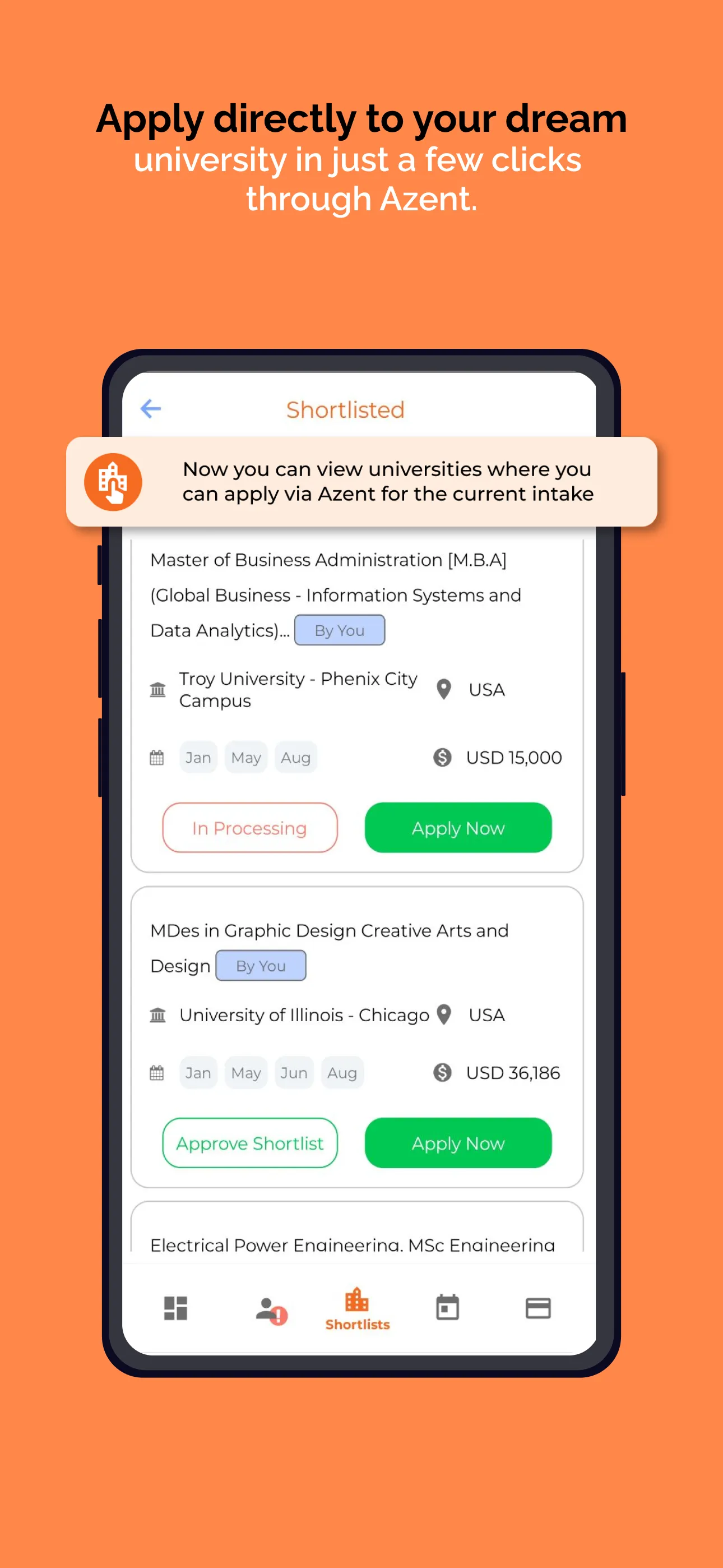 Azent App - Study Abroad | Indus Appstore | Screenshot