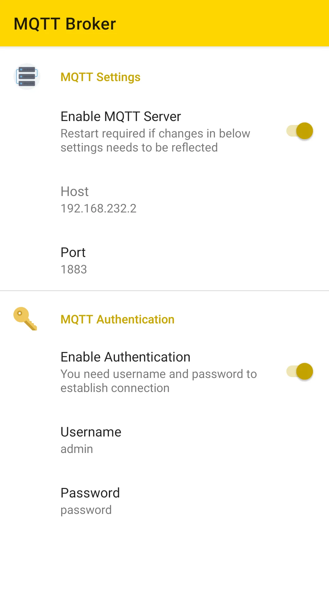 MQTT Broker | Indus Appstore | Screenshot