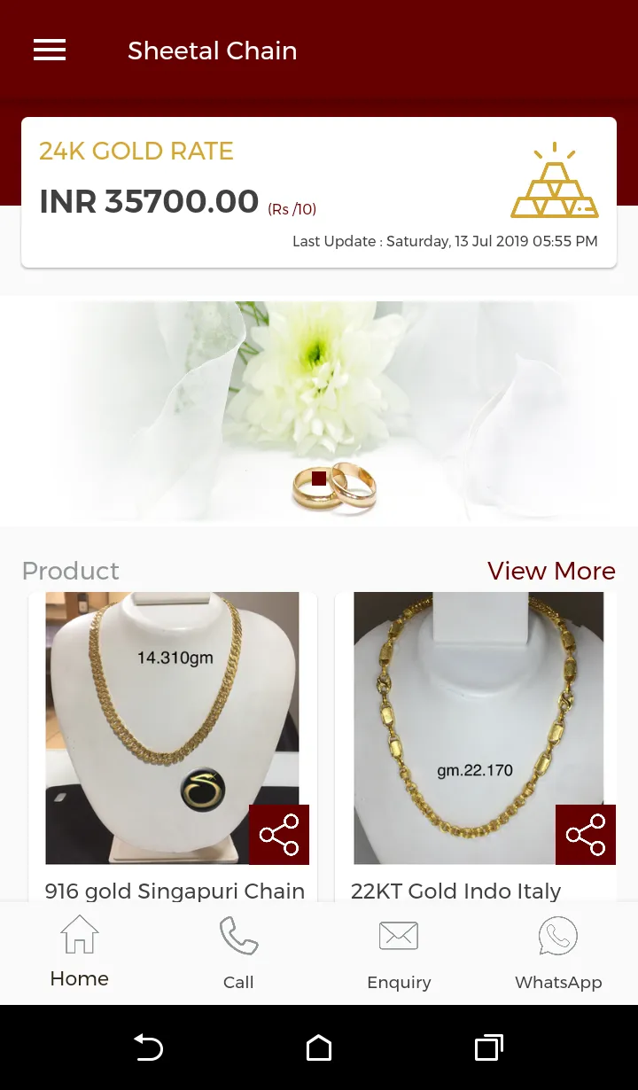 Sheetal Chain - Gold Chain Who | Indus Appstore | Screenshot